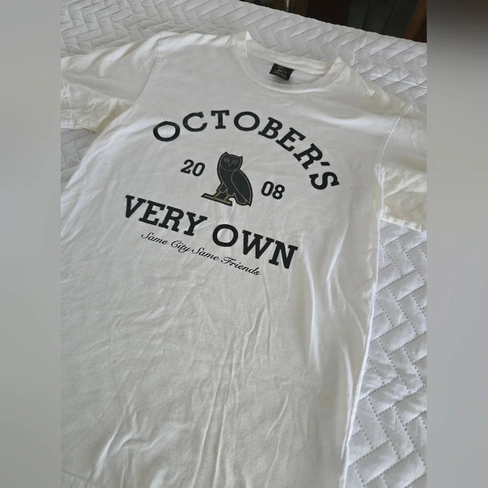 Drake OVO October's Very Own 2008 White T-Shirt - Picture 2 of 7